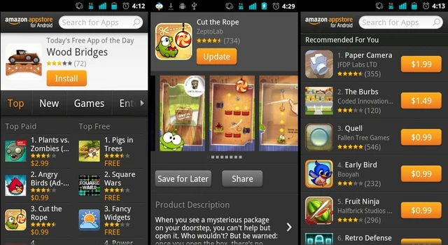 app market alternatives: Amazon App Store