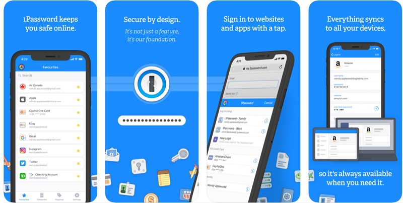 1password iphone password manager