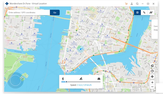 dr.fone real time-gps location pic 6