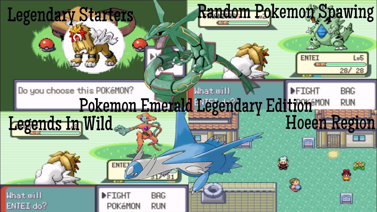Pokemon Emerald Legendraies 3