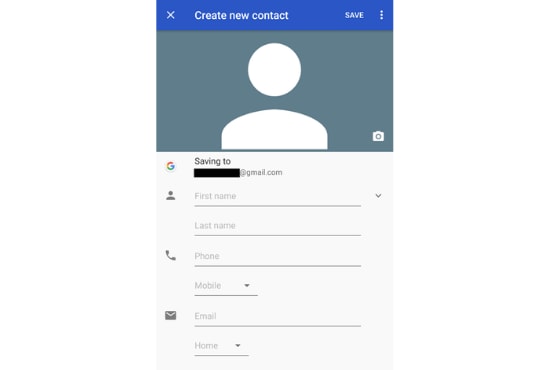 adding contact to your contact list