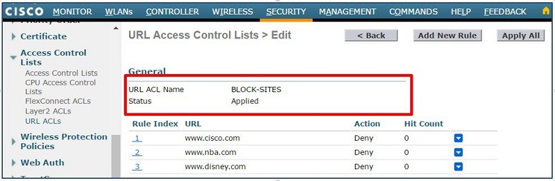 cisco web filtering