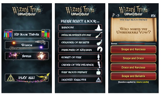 harry potter wizard quiz