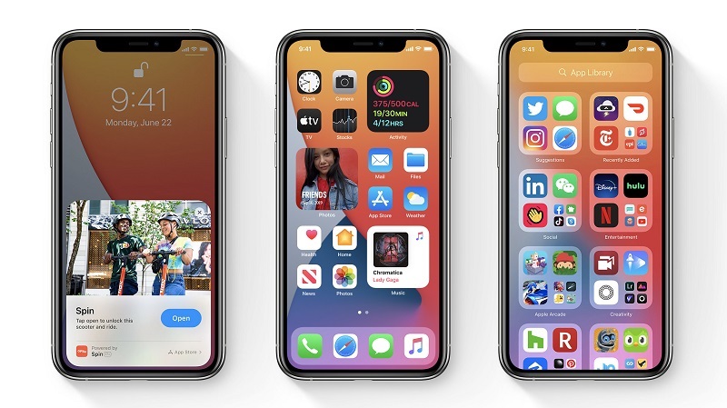 ios 14 beta public new interface