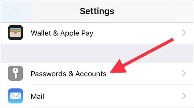iphone password manager banner