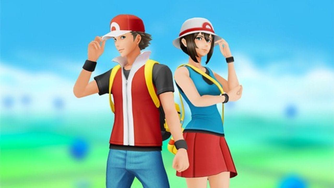 Trainer outfits for Pokémon Go Fire Red
