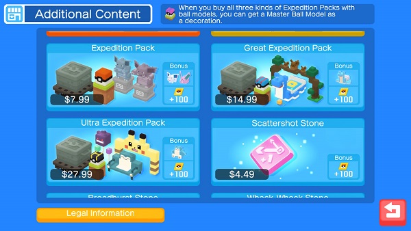 pokemon quest expedition packs