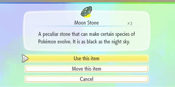 pokemon use moon stone