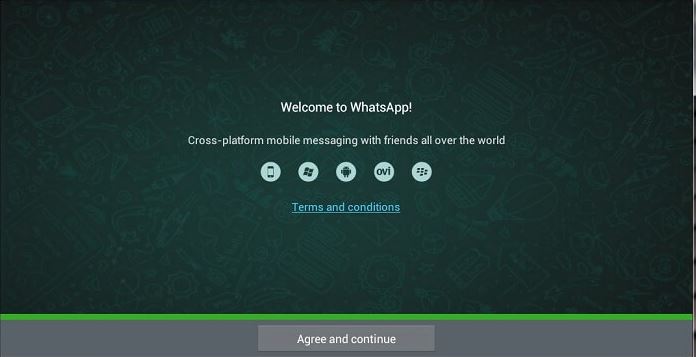 setup whatsapp