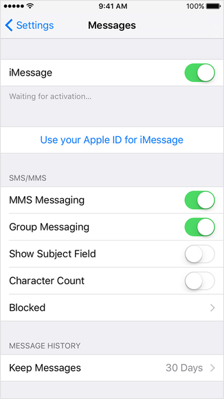 How to fix iPhone Messages not syncing with mac-Turn off iMessages