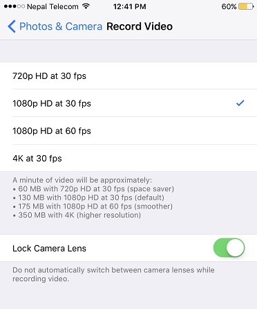 Tips and tricks about iPhone 8-Lock the camera