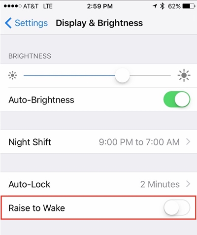 Tips and tricks about iPhone 8-aise to wake feature
