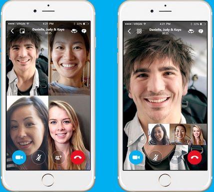 free phone calls app - Skype