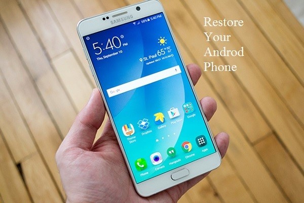 restore your android phone