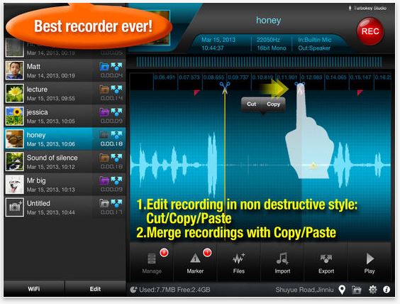 Voice Recorder App - Recorder Plus