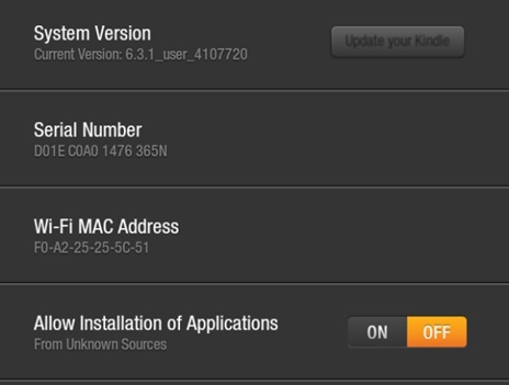 allow installation of application