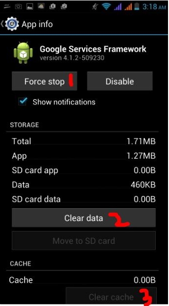 fix error 495-clear app cache