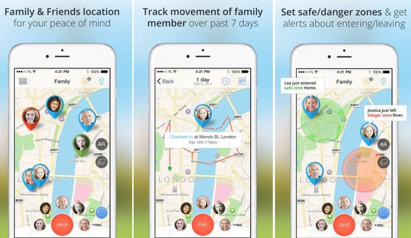 iphone tracking app-Family Locator