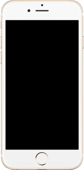 fix iphone black screen