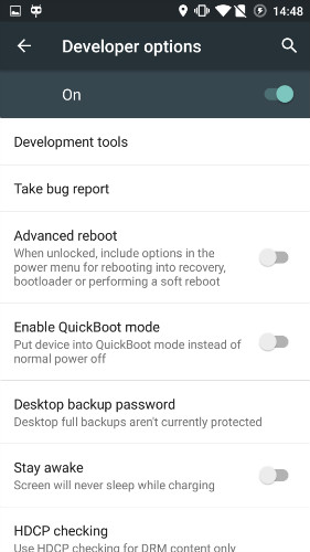 enable usb debugging on oneplus - step 4