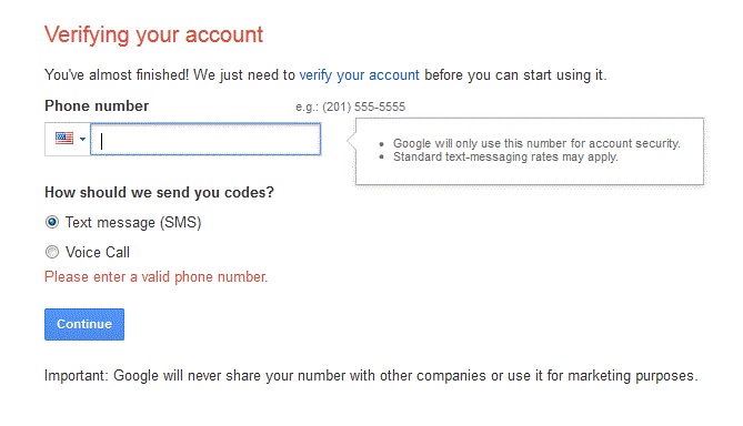 bypass gmail phone verification-verify your account