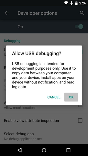 enable usb debugging on moto g - step 5
