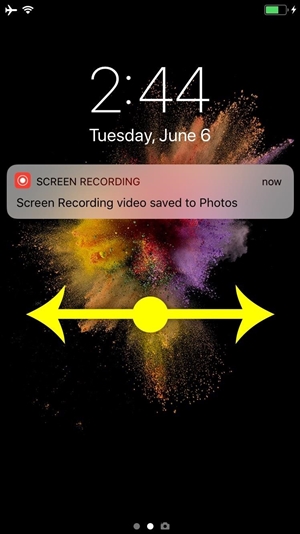 iphone lock screen with notifications-ios 11 notification new feature