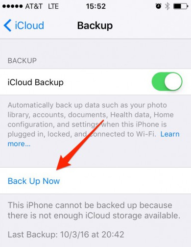 transfer everything from iPhone 5s to iPhone 8 with iCloud