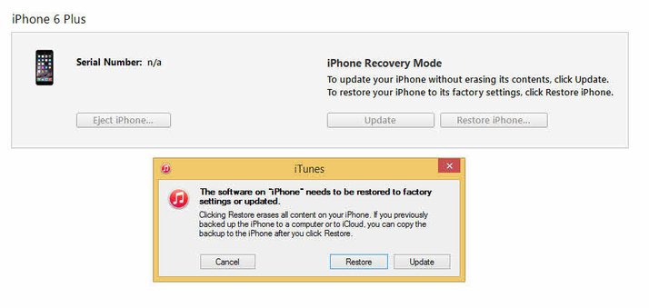 Restore your iPad with iTunes