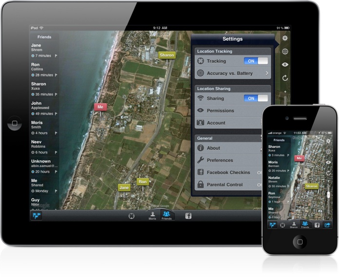 iPhone Monitoring Software-Footprints