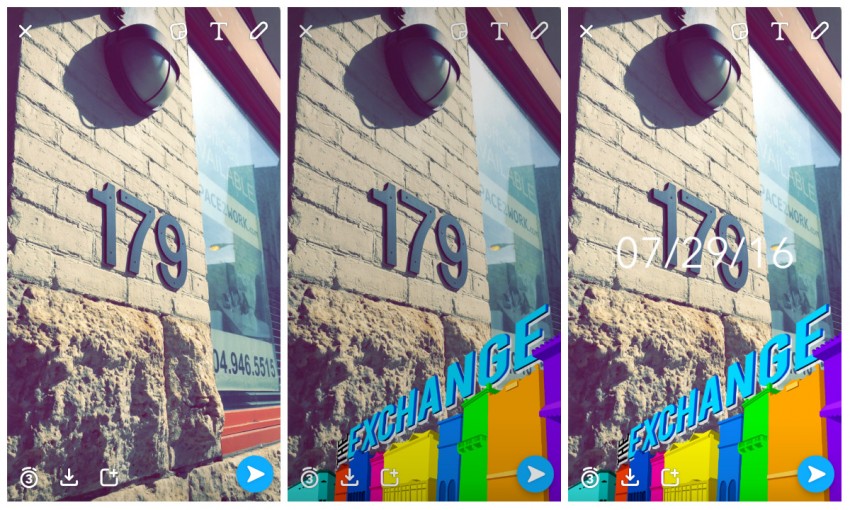 snapchat hack-Multiple layer filters