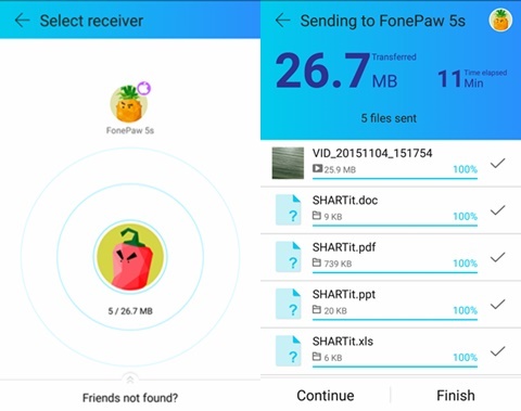 clone android phone with shareit