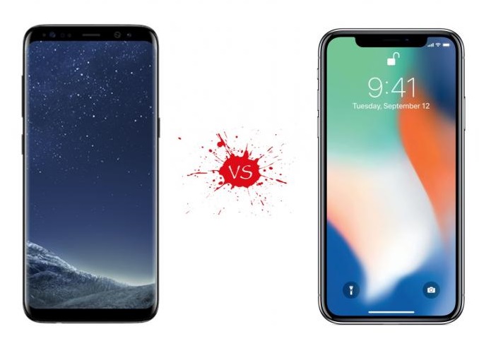 iphone x vs samsung s9