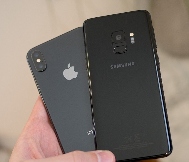 iphone x vs s9 on camera