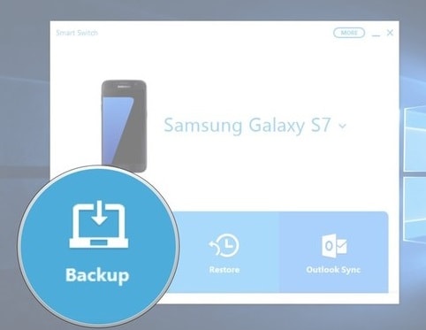 backup galaxy S9/S20 to pc using smart switch