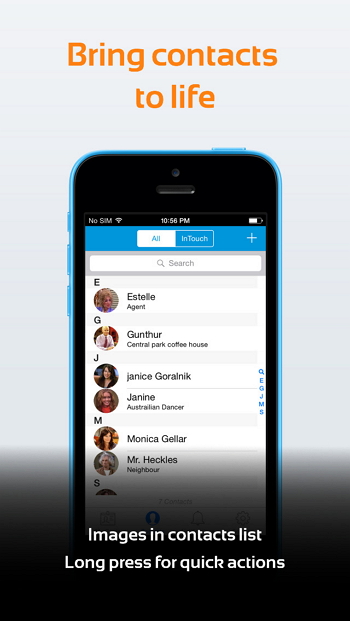 contact manager for iPhone- InTouchApp-Contacts-Manage