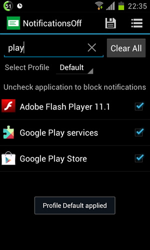 manage notifications for android