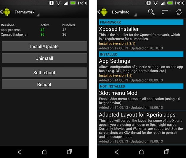 Top Android Root App: Xposed Installer