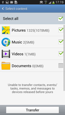 transfer music from android to android-send the music files via NFC