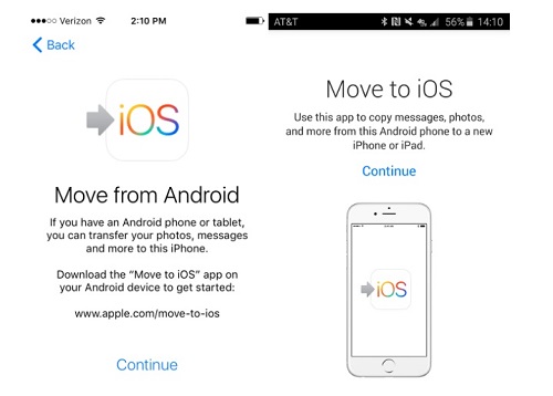 how to transfer photos from android to iphone-move from android to ios