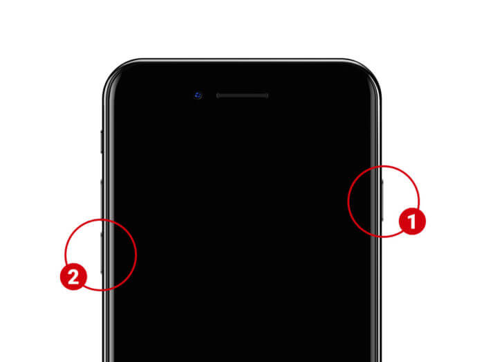 iphone stuck on apple logo ios-12-put iphone 7 in DFU mode