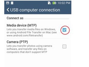 mobile to pc file transfer-enable the “USB debugging” option