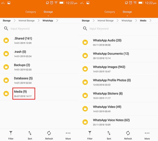 restore gbwhatsapp messages to new phone by copying files