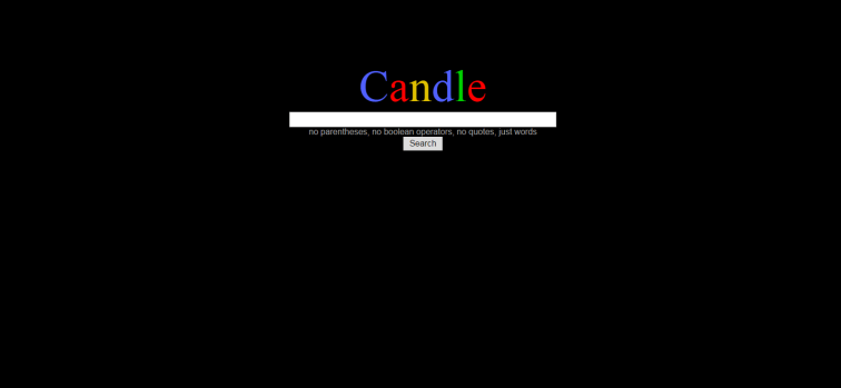 onion search engine - candle