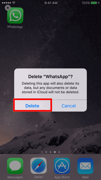 read deleted whatsapp messages by installing ios app