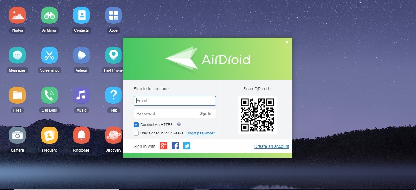 how to transfer files from pc to android-Airdroid