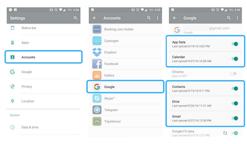 access icloud calendar on android