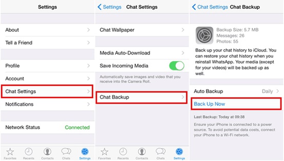 recover ios whatsapp from auto-backup