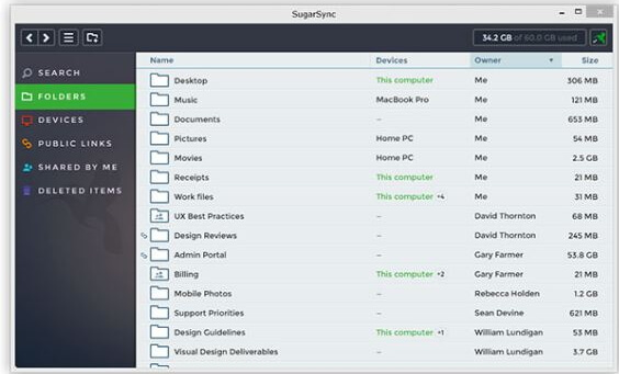 icloud alternative - sugarsync