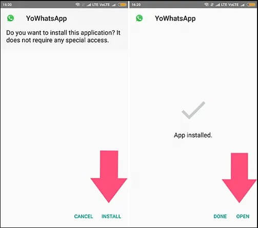 install yowhatsapp